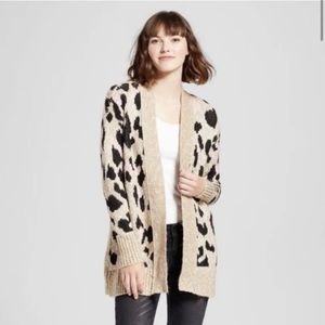 Leopard Print Cardigan